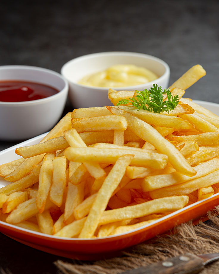 Freshly prepared food made with quality ingredients